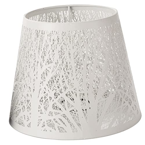 Yardenfun Lampenschirm Mit E27-sockel Baumschatten Metall Trommelschirm Ersatz Für Tisch- Oder Stehlampe von Yardenfun