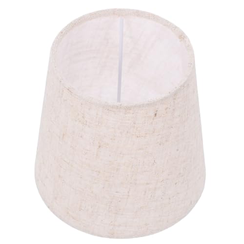 Yardenfun Lampenschirm Stoff Fassung Leinen Lampenschirm Ersatz für Tischlampe Stehlampe Wandlampe Schnelle Montage Elegantes Design von Yardenfun