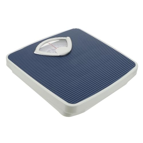 Yardenfun Mechanische Personenwaage mit Rutschfester Pu Oberfläche Extra Großem Anzeigefeld Stabilem Design für Badezimmer Präzise Analoge Körpergewichtsanzeige Geeignet für Zuhause Yardenfun Mechanische Personenwaage mit Rutschfester Pu Oberfläche Extra Großem Anzeigefeld Stabilem Design für Badezimmer Präzise Analoge Körpergewichtsanzeige Geeignet für Zuhause von Yardenfun