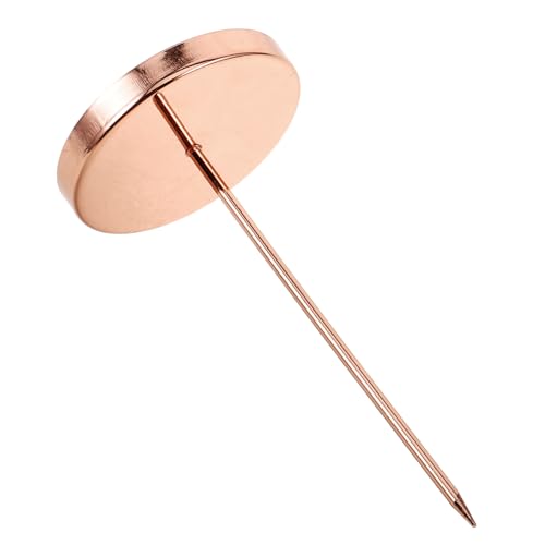 Yardenfun Schreibtisch Quittungshalter Metall Spike für Restaurantquittungen Menüspieß Belegorganizer Quittungsaufbewahrungshalter Einfach zu Montieren Stylisches Design von Yardenfun