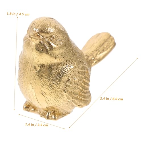 Yardenfun Messing Schubladenknopf Vogelmotiv Langlebig Verformungsbeständig für Kommode Küchenschrank Möbelgriff Dekorativer Möbelknauf für Kommoden Wohnraumgestaltung von Yardenfun