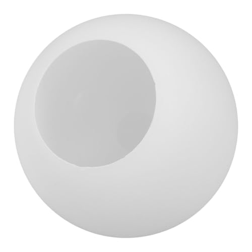 Yardenfun Milchweißer Gefrosteter Glas lampenschirm Kugel Milchige Opal lampenkugel Ersatzteil für Hängeleuchten Tischleuchten Sanfte Lichtstreuung Einfache Montage Stilvolle von Yardenfun