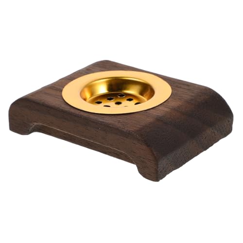 Yardenfun Moderner Holz Räuchergefäß Bakhoor Burner mit Orientalischem Design Tragbarer Holz Kohlehalter für Büro und Minimalistischer Räuchertisch Dekoration Feuerfeste Ablage Yardenfun Moderner Holz Räuchergefäß Bakhoor Burner mit Orientalischem Design Tragbarer Holz Kohlehalter für Büro und Minimalistischer Räuchertisch Dekoration Feuerfeste Ablage von Yardenfun