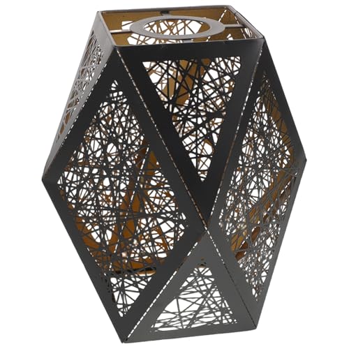 Yardenfun Moderner Metall Lampenschirm Hohl Lasergravur Design Robuster Lampenschirm Ersatz für Wohnzimmer Schlafzimmer Hotel Vielseitig für Tisch Hängeleuchten Einfache Montage Langlebig Yardenfun Moderner Metall Lampenschirm Hohl Lasergravur Design Robuster Lampenschirm Ersatz für Wohnzimmer Schlafzimmer Hotel Vielseitig für Tisch Hängeleuchten Einfache Montage Langlebig von Yardenfun