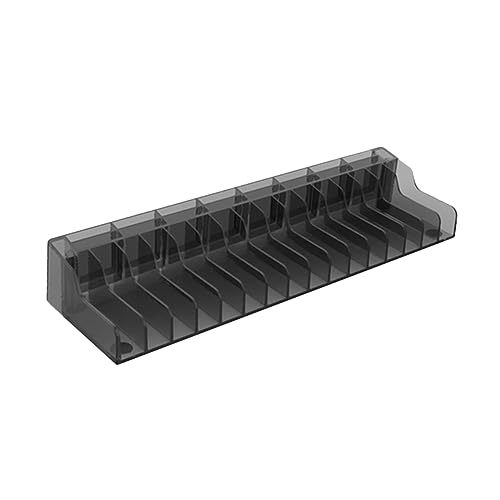Yardenfun Multifunktionale Aufbewahrungsbox für Spielkarten Stabiler Kartenhalter mit Mehreren Fächern für Desktop und Bücherregal Design für Ordentliche Raumgestaltung Robustes Material von Yardenfun