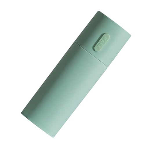 Yardenfun Multifunktionaler Reise Zahnbürstenhalter und Zahnpasta Aufbewahrungsbox in Grün Kompakt Tragbar als Zahnbürstenbecher und Mundspülbecher Nutzbar für Badezimmer und Unterwegs von Yardenfun