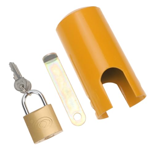 Yardenfun Multifunktionales Außen Wasserhahn Schloss aus Robustem Metall Diebstahlschutz Wetterfest für Garten und Park Verhindert Wasserverschwendung und Beschädigung Yardenfun Multifunktionales Außen Wasserhahn Schloss aus Robustem Metall Diebstahlschutz Wetterfest für Garten und Park Verhindert Wasserverschwendung und Beschädigung von Yardenfun