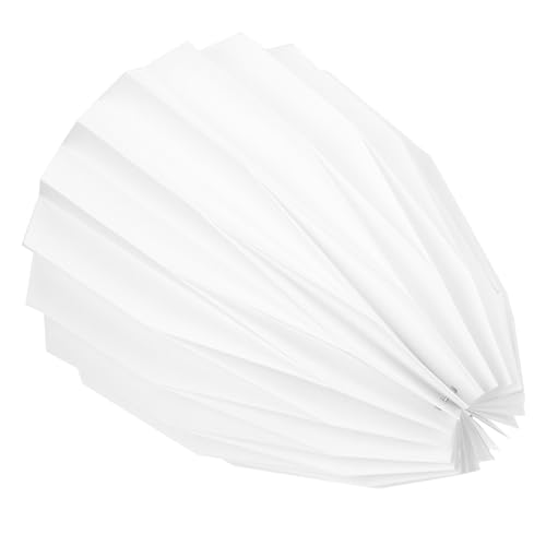 Yardenfun Origami Lampenschirm aus Langlebigem Papier Faltbarer Moderner Lampenüberzug für Decken Wandleuchten Nordisch minimalistisches Design für Wohnzimmer Esszimmer und Büro von Yardenfun