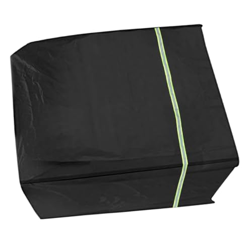 Yardenfun Outdoor Möbel Abdeckung Uv-schutz mit Reißverschluss und Griffen für Garten Schaukel Bbq Grill Strandstuhl Schutzhülle Schwarz von Yardenfun