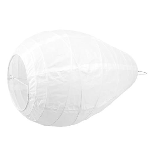 Yardenfun Papierlaterne Wasserfallform Dekorativer Lampenschirm Teardrop Design für Hochzeiten Partys Festivals Leichter Papier Lampion für Gemütliche Atmosphäre und Moderne Wohnkultur von Yardenfun
