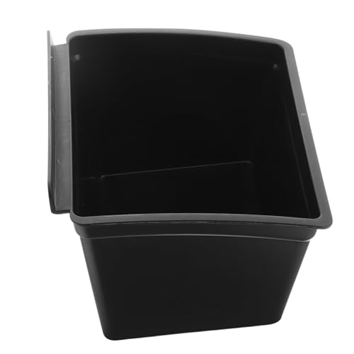 Yardenfun Plastik Werkzeug Aufbewahrungsbox Wandmontage Desktop Organizer Vielseitig Einsetzbar für Werkstatt Büro Zuhause Platzsparend Einfach zu Montieren Schwarz von Yardenfun