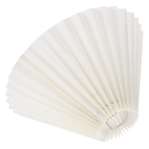 Yardenfun Plissee Lampenschirm Beige Lampenschirm für Tischlampe Stehlampe Schlafzimmer Kreative DIY Beleuchtung Abnehmbar Installieren von Yardenfun