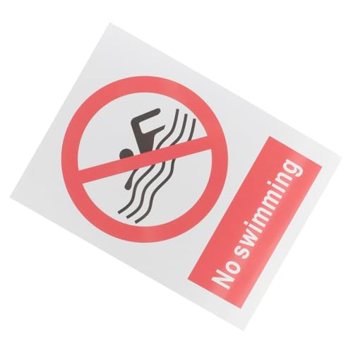 Yardenfun Pool Warnschild Schwimmen Verboten Sicherheitszeichen für Schwimmbäder Teiche Bars Cafés Restaurants Hotels und Clubs Langlebig und Auffällig Yardenfun Pool Warnschild Schwimmen Verboten Sicherheitszeichen für Schwimmbäder Teiche Bars Cafés Restaurants Hotels und Clubs Langlebig und Auffällig von Yardenfun