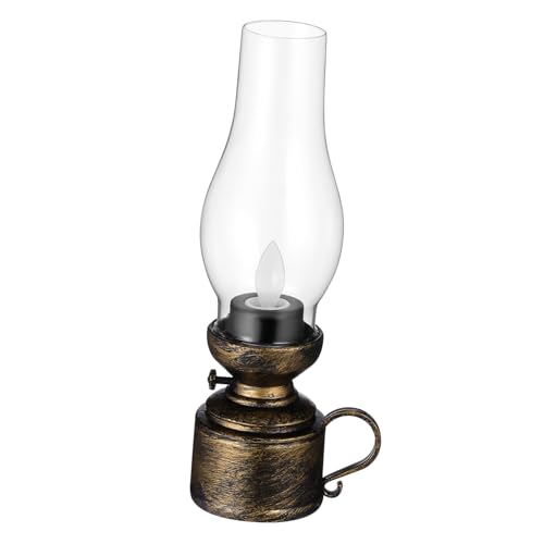Yardenfun Retro LED Öllampe ohne Flamme Kunststoff Kerosinlampe Dekorative Antike Tischlampe für Innenräume Stimmungsvolle Beleuchtung bei Familienessen und Partys Sicheres und Robustes Yardenfun Retro LED Öllampe ohne Flamme Kunststoff Kerosinlampe Dekorative Antike Tischlampe für Innenräume Stimmungsvolle Beleuchtung bei Familienessen und Partys Sicheres und Robustes von Yardenfun