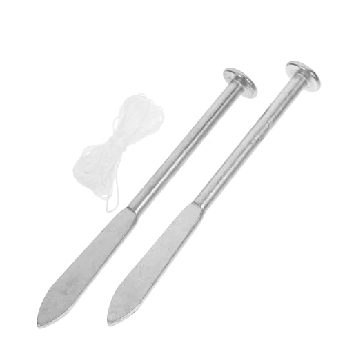 Yardenfun Robustes Teilig Stahl Bricklayer Line Pin Werkzeuge Präzise Ausrichtung Nivellierhilfe für Maurer Vielseitig Einsetzbar Stabil und Langlebig von Yardenfun