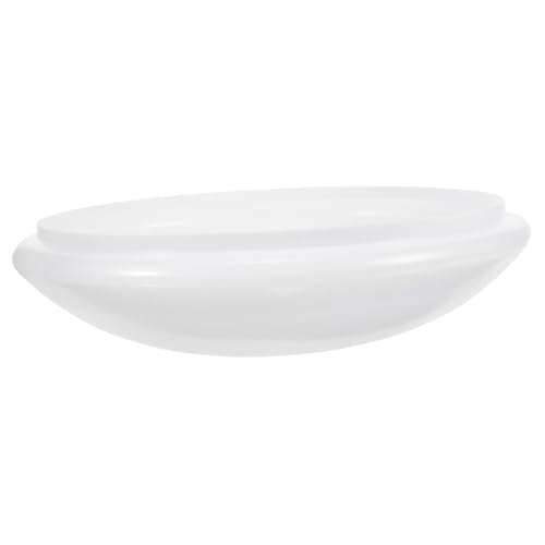 Yardenfun Runde Deckenleuchte Lampenschirm Dom design Leichtgewichtige Vielseitige Lampenabdeckung für Schlafzimmer Wohnzimmer Küche Hotel Moderne Dekoration von Yardenfun