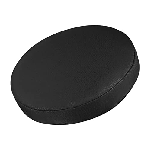 Yardenfun Runder Barhockerbezug Aus Hochelastischem Material Waschbarer und Staubdichter Hocker Sitzbezug für Durchmesser Praktischer Schutz für Gartenstühle und Barhocker Schwarz von Yardenfun