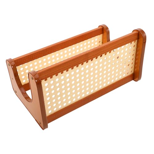 Yardenfun Rustikaler Desktop Organizer aus Holz Stöckiges Regal für Schreibtisch und Küche Multifunktionaler Aufbewahrungsständer für Büro Wohn und Wohnheimbereich Platzsparende Ablage Yardenfun Rustikaler Desktop Organizer aus Holz Stöckiges Regal für Schreibtisch und Küche Multifunktionaler Aufbewahrungsständer für Büro Wohn und Wohnheimbereich Platzsparende Ablage von Yardenfun