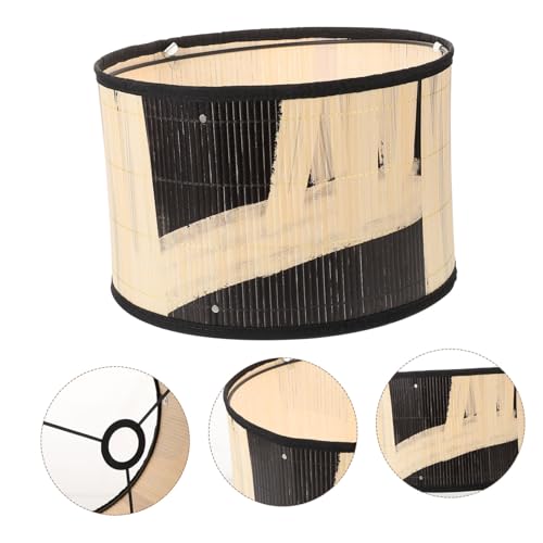 Yardenfun Rustikaler Lampenschirm Pendelleuchte Vintage Deckenleuchte Lampenabdeckung Warmes Licht Wohnzimmer Schlafzimmer Dekoration Yardenfun Rustikaler Lampenschirm Pendelleuchte Vintage Deckenleuchte Lampenabdeckung Warmes Licht Wohnzimmer Schlafzimmer Dekoration von Yardenfun