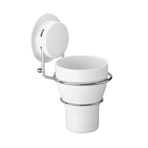 Yardenfun Saugnapf Zahnbürstenbecherhalter Wandmontage Kunststoff Mundspülbecher Halterung für Badezimmer Platzsparend Rostfrei Langlebig Einfache Installation Yardenfun Saugnapf Zahnbürstenbecherhalter Wandmontage Kunststoff Mundspülbecher Halterung für Badezimmer Platzsparend Rostfrei Langlebig Einfache Installation von Yardenfun