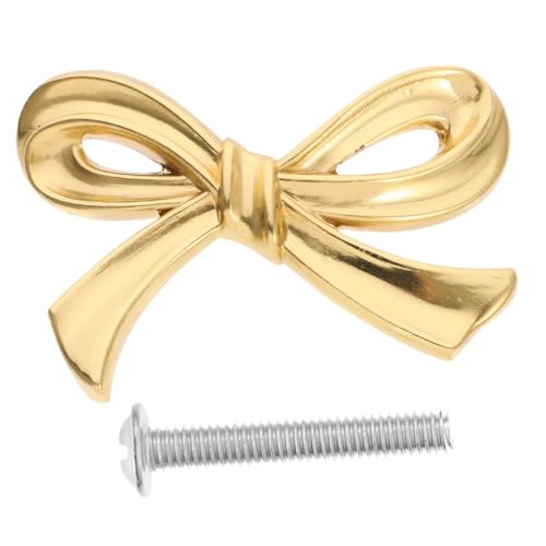 Yardenfun Schöner Bogenknopf aus Messing Dekorativer Schubladengriff für Kleiderschränke Schränke und Küchenmöbel für Verschiedene Räume und Einfache Installation von Yardenfun