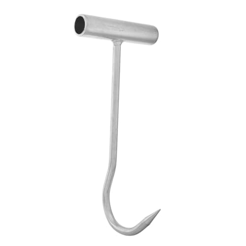 Yardenfun Schwereisen Kanaldeckelheber Haken Form Ergonomisch Robuster Hebehaken für Schachtdeckel und Türen Vielseitiges Tragbares Lastenwerkzeug aus Starkem Eisen Yardenfun Schwereisen Kanaldeckelheber Haken Form Ergonomisch Robuster Hebehaken für Schachtdeckel und Türen Vielseitiges Tragbares Lastenwerkzeug aus Starkem Eisen von Yardenfun