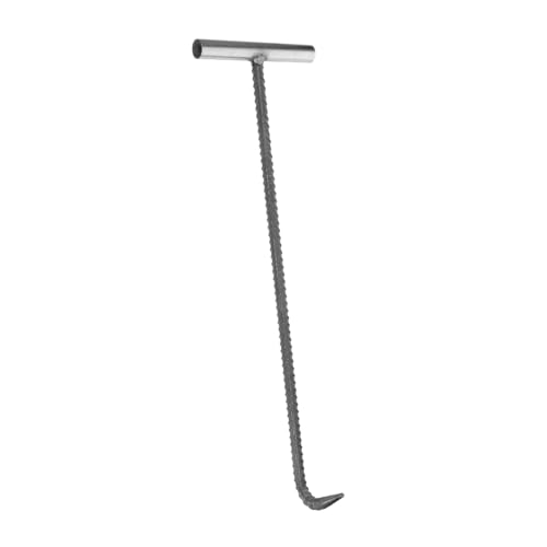 Yardenfun Schwerer Schachthaken aus Robustem Stahl Rutschfester Griff Langlebiges Werkzeug zum Anheben und Ziehen von Kanaldeckeln Widerstandsfähig gegen Verschleiß für Kommunale Wartung Yardenfun Schwerer Schachthaken aus Robustem Stahl Rutschfester Griff Langlebiges Werkzeug zum Anheben und Ziehen von Kanaldeckeln Widerstandsfähig gegen Verschleiß für Kommunale Wartung von Yardenfun