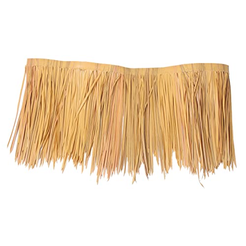 Yardenfun Simuliertes Strohdach Künstliches Reetdach Wasserfest Langlebig für Garten DIY Strohdach Dekoration Bauernhaus Terrasse Pergola von Yardenfun
