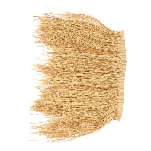 Yardenfun Künstliches Reetdach Feuerschutz Simuliertes Strohdach Für Garten Terrasse Bauernhaus-Dekoration Installieren Wetterbeständig Und Vielseitig Einsetzbar von Yardenfun