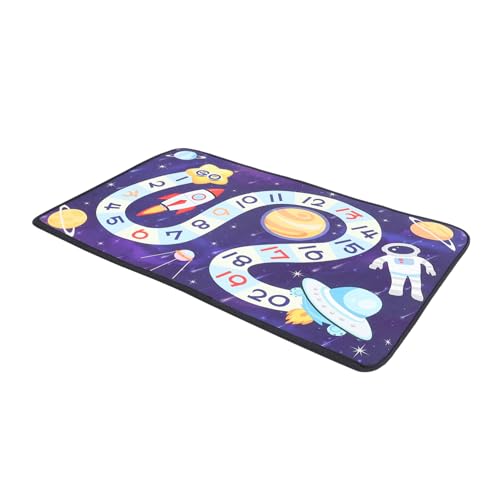Yardenfun Spielteppich Karikatur Crawling Rug für Kinderzimmer Rutschfester Pädagogischer Teppich für Frühe Bildung und Gehirnentwicklung Interaktives Spiel und Spaß von Yardenfun