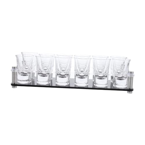 Yardenfun Spirituosen-weinbecher Likör-weinglasbecher Glas-weinbecher Cocktail-glasbecher Weinbecherständer Für Restaurant Bar Party Gebrauch Robust Und Langlebig von Yardenfun