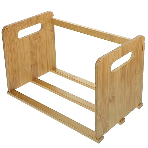 Yardenfun Stilvoller Holz Aufbewahrungsständer für Vinyl Schallplatten und Bücher Verarbeitung Platzsparend rutschfest Robust Geeignet für Schreibtisch und Wohnzimmer Yardenfun Stilvoller Holz Aufbewahrungsständer für Vinyl Schallplatten und Bücher Verarbeitung Platzsparend rutschfest Robust Geeignet für Schreibtisch und Wohnzimmer von Yardenfun