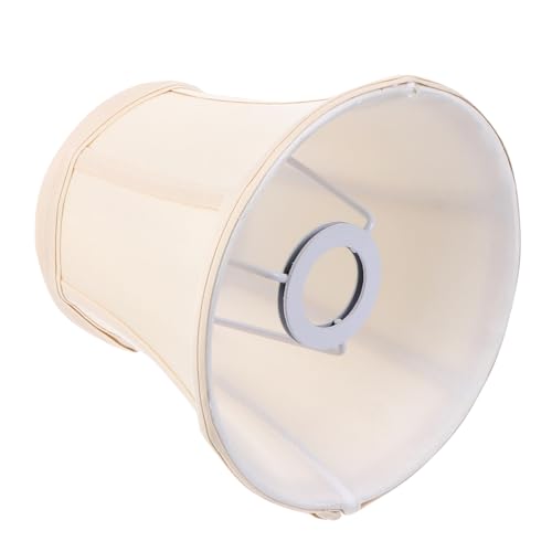 Yardenfun Stoff Lampenschirm Canvas Warmes Licht Installieren Robuste Handarbeit Universeller Lampenschirm für Haushalt und Tischlampen Schonend für Augen Staubschutz von Yardenfun