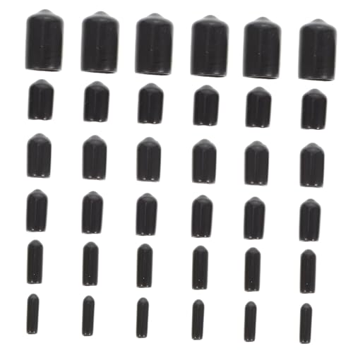 Yardenfun Teiliges Flexible Schrauben endkappen aus Weichem PVC Schutzkappen für Ansaugkrümmer Vakuumanschlüsse Gewindeschutzabdeckungen Langlebig und Einfach Zuschneidbar für Metallrohre Yardenfun Teiliges Flexible Schrauben endkappen aus Weichem PVC Schutzkappen für Ansaugkrümmer Vakuumanschlüsse Gewindeschutzabdeckungen Langlebig und Einfach Zuschneidbar für Metallrohre von Yardenfun