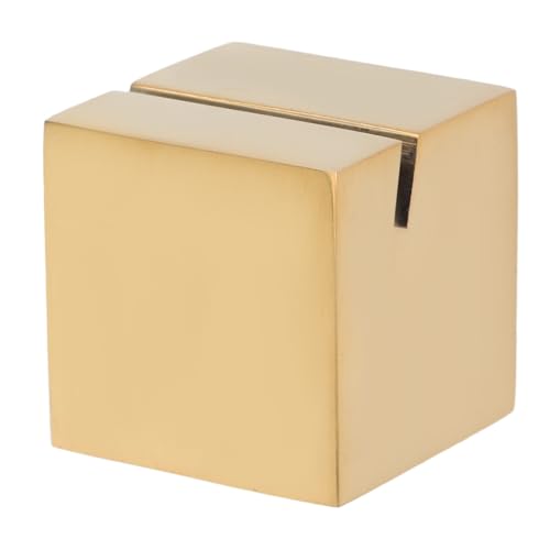 Yardenfun Tischkartenhalter Quadratisch Stabil Langlebig für Menükarten Tischnummern Memo Notizen Vielseitig für Hochzeit Geburtstag Restaurant Büro von Yardenfun