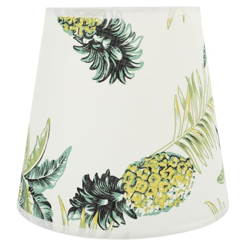 Yardenfun Tischlampen Lampenschirm Stoff im Ananas Design Lampenschirm für Dekorative Tischleuchten Eleganter Lampenbezug für Wohnzimmer und Schlafzimmer Öffnung Yardenfun Tischlampen Lampenschirm Stoff im Ananas Design Lampenschirm für Dekorative Tischleuchten Eleganter Lampenbezug für Wohnzimmer und Schlafzimmer Öffnung von Yardenfun