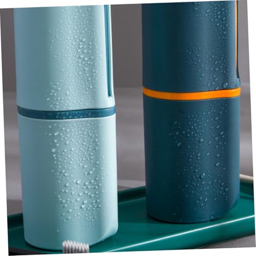 Yardenfun Tragbarer Reise Zahnputzbecher Dunkelblau Multifunktionaler Zahnbürstenhalter und Etui Kompakt für Camping Wandern Aufbewahrung von Zahnbürste und Zahnpasta Leicht und Sauber für Yardenfun Tragbarer Reise Zahnputzbecher Dunkelblau Multifunktionaler Zahnbürstenhalter und Etui Kompakt für Camping Wandern Aufbewahrung von Zahnbürste und Zahnpasta Leicht und Sauber für von Yardenfun