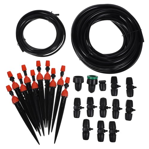 Yardenfun Tropfbewässerungssystem für Garten und Gewächshaus Automatisches Bewässerungssystem mit Einstellbaren Sprühdüsen Schlauch und Zubehör Yardenfun Tropfbewässerungssystem für Garten und Gewächshaus Automatisches Bewässerungssystem mit Einstellbaren Sprühdüsen Schlauch und Zubehör von Yardenfun