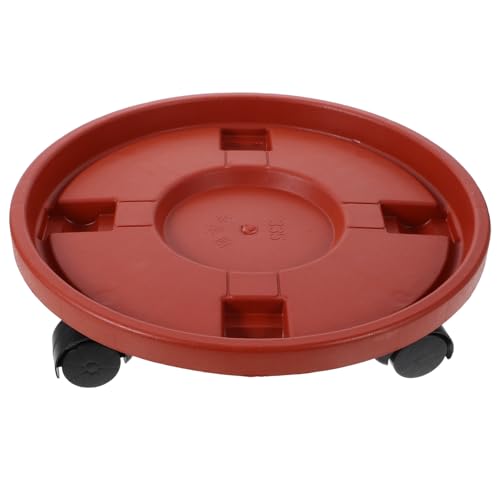 Yardenfun Universeller Pflanzentrolley mit Dicken Universalrädern Robuster Blumentopfständer für Balkon und Garten Runder Pflanzenroller mit Hoher Tragkraft Praktisches Transportbrett für Yardenfun Universeller Pflanzentrolley mit Dicken Universalrädern Robuster Blumentopfständer für Balkon und Garten Runder Pflanzenroller mit Hoher Tragkraft Praktisches Transportbrett für von Yardenfun