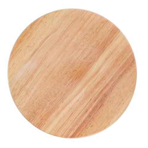 Yardenfun Universeller Runder Holzstuhl-Sitz Ersatz Robuste Massivholzplatte Platzsparend für Kleine Essbereiche Leicht zu Reinigen Geeignet für Gastronomie und Wohnräume Ø von Yardenfun