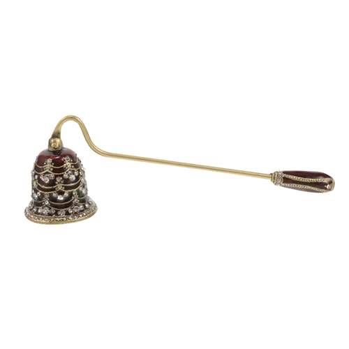 Yardenfun Vintage Kerzenlöscher mit Strasssteinen Langlebiger Legierungs dochtlöscher Stilvolles Rauchfreies Kerzenlöschen für Haushalt und Dekoration Sicher und Einfach zu Bedienen Yardenfun Vintage Kerzenlöscher mit Strasssteinen Langlebiger Legierungs dochtlöscher Stilvolles Rauchfreies Kerzenlöschen für Haushalt und Dekoration Sicher und Einfach zu Bedienen von Yardenfun