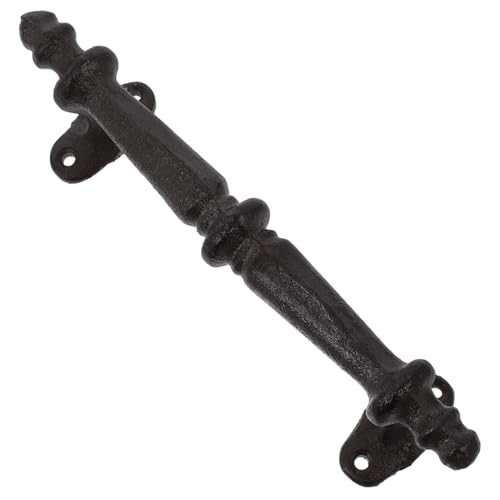 Yardenfun Vintage Metall Türgriff aus Gusseisen für Gartenzäune und Außentore Robust und Langlebig Vielseitig Einsetzbar für Gartenhäuser Scheunentüren Einfache Montage Inklusive von Yardenfun