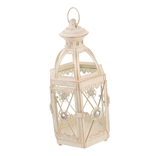Yardenfun Vintage Windlicht Kerzenhalter aus Eisen und Glas Delikater Dekorativer Kerzenständer Windgeschützt für Tischdekoration zu Halloween Weihnachten Valentinstag und Besonderen Yardenfun Vintage Windlicht Kerzenhalter aus Eisen und Glas Delikater Dekorativer Kerzenständer Windgeschützt für Tischdekoration zu Halloween Weihnachten Valentinstag und Besonderen von Yardenfun