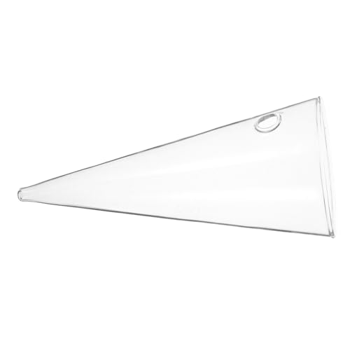 Yardenfun Wand Vase Aus Transparentem Glas Wandmontierte Blumen Vase in Kegelform Dekorativer Wandblumentopf Für Kreative Arrangements von Yardenfun