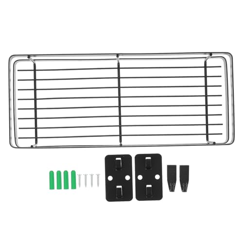Yardenfun Wandmontierter Rostfreier Metall Aufbewahrungsrahmen mit Schrauben Robustes Badezimmer und Küchenregal Duschhängender Haushalts Organizer Langlebig und Platzsparend Yardenfun Wandmontierter Rostfreier Metall Aufbewahrungsrahmen mit Schrauben Robustes Badezimmer und Küchenregal Duschhängender Haushalts Organizer Langlebig und Platzsparend von Yardenfun