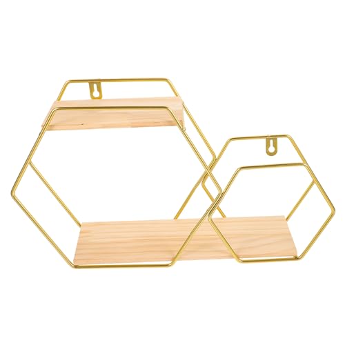 Yardenfun Wandmontiertes Schweberegal aus Großer Stauraum für Wohnzimmer Schlafzimmer und Küche Stilvolles Wandregal ohne Bohren Dekorative Aufbewahrungslösung Gold Yardenfun Wandmontiertes Schweberegal aus Großer Stauraum für Wohnzimmer Schlafzimmer und Küche Stilvolles Wandregal ohne Bohren Dekorative Aufbewahrungslösung Gold von Yardenfun