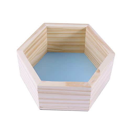 Yardenfun Wandmontiertes Sechseckiges Regal aus Massivem Holz für Dekoration im Kinderzimmer oder Kinderbekleidungsstore Klein Blau für Bücher Rustikales Design Robuster Kiefernholz Yardenfun Wandmontiertes Sechseckiges Regal aus Massivem Holz für Dekoration im Kinderzimmer oder Kinderbekleidungsstore Klein Blau für Bücher Rustikales Design Robuster Kiefernholz von Yardenfun