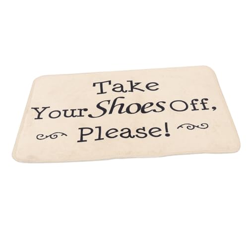 Yardenfun Waschbare rutschfeste Fußmatte mit Einfachem Buchstaben Design Langlebiger Teppich für Eingangsbereich und Schlafzimmer Praktische Pflegeleichte Türmatte Yardenfun Waschbare rutschfeste Fußmatte mit Einfachem Buchstaben Design Langlebiger Teppich für Eingangsbereich und Schlafzimmer Praktische Pflegeleichte Türmatte von Yardenfun