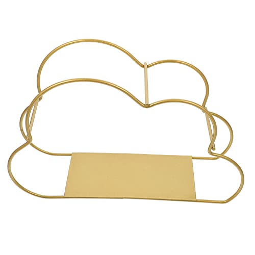 Yardenfun Wolkenförmiges Wandregal aus Dekoratives Schwebendes Regal für Wohnzimmer Schlafzimmer und Badezimmer Goldfarbenes Wanddekor als für Freunde und Familie Yardenfun Wolkenförmiges Wandregal aus Dekoratives Schwebendes Regal für Wohnzimmer Schlafzimmer und Badezimmer Goldfarbenes Wanddekor als für Freunde und Familie von Yardenfun