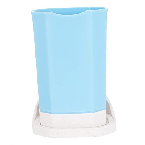 Yardenfun Zahnbürstenhalter Für Wandmontage Badezimmer Zahnbürsten Organizer Wandmontierter Zahnbürsten-Organizer Mit Saugnapf-Funktion von Yardenfun